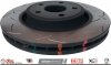 Przednie klocki STREET SERIES + tarcze hamulcowe 350mm DBA seria 4000 T3 Jeep Grand Cherokee 2011-