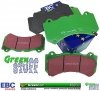 Przednie klocki EBC GreenStuff + tarcze hamulcowe DBA T3 Dodge Challenger SRT Hellcat Demon -2020
