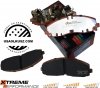 Przednie klocki XTREME PERFORMANCE + tarcze hamulcowe DBA seria 4000 T3 Jeep Gladiator JT