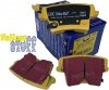 Tylne klocki YellowStuff + NACINANE NIE WENTYLOWANE tarcze hamulcowe EBC seria USR Chrysler 300C RWD V6