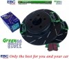 Tylne klocki GreenStuff + NACINANE WENTYLOWANE tarcze hamulcowe EBC seria USR Chrysler 300C