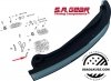 Prowadnica prawa dolna napinacza głównego  łańcucha rozrządu silnika Ford Explorer V6 Naturally Aspirated 2011-