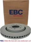Przednie klocki Ultimax2 + tarcze hamulcowe EBC seria Premium Lincoln Navigator 2011-2021