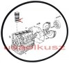 Oring uszczelniacz tulei cylindra 2,50mm Jeep Liberty 2,5 CRD 46320532A