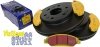 Przednie klocki YellowStuff + tarcze hamulcowe 330mm EBC seria PREMIUM GMC Yukon 2007-2008
