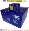 Tylne klocki YellowStuff + WIERCONE NACINANE tarcze hamulcowe EBC seria GD Chrysler 300C