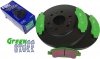 Przednie klocki GreenStuff + tarcze hamulcowe 330mm EBC seria PREMIUM GMC Yukon 2009-2020
