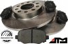 Klocki + tarcze hamulcowe tylne 278mm Jeep Cherokee KL 2014-2023