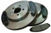 Przednie tarcze 345mm oraz klocki hamulcowe Dodge Magnum