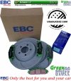 Przednie klocki GreenStuff + tarcze hamulcowe 345mm EBC seria GD Lancia Thema