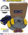Przednie klocki YellowStuff + tarcze hamulcowe 330mm EBC seria Premium Volkswagen Routan 2012-