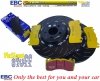 Przednie klocki YellowStuff + SPORTOWE PŁYWAJĄCE tarcze EBC seria SG Racing Ford Mustang 5,0 V8 2015-
