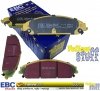 Przednie klocki YELLOWSTUFF + tarcze hamulcowe 345mm EBC seria GD Dodge Charger