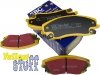 Przednie klocki YellowStuff + WIERCONE NACINANE tarcze hamulcowe 320mm EBC seria GD Dodge Challenger RWD V6