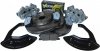 Przednie klocki POWERSTOP Z26 + zaciski + tarcze hamulcowe 370mm Dodge Charger