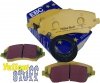 Przednie klocki YellowStuff + tarcze hamulcowe 302mm EBC seria Premium Fiat Freemont -2012