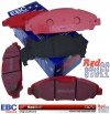 Przednie CERAMICZNE klocki RedStuff + tarcze hamulcowe 320mm EBC seria PREMIUM Ford Mustang 2015-
