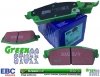 Tylne klocki GreenStuff + NAWIERCANE NACINANE tarcze EBC seria GD GMC Yukon 2007-2020