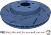 Przednie klocki GreenStuff + tarcze hamulcowe 345mm EBC seria USR Chrysler 300C