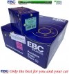 Przednie klocki GreenStuff + tarcze hamulcowe 300mm EBC seria Premium Ford Escape FWD 2013-2019