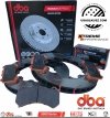 Przednie klocki DBA Xtreme Performance + tarcze hamulcowe DBA 5000 T3 Dodge Challenger SRT Hellcat Demon -2020