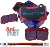 Klocki hamulcowe tylne ceramiczne EBC RedStuff Jeep Grand Cherokee SRT Trackhawk