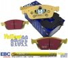 Przednie klocki YellowStuff + NACINANE tarcze hamulcowe 320mm EBC seria BSD Ford Escape AWD 2013-