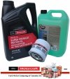 Oryginalny filtr oraz syntetyczny olej silnikowy Motorcraft 5W30 Ford Mustang 4,6 V6 -2005