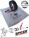 Pierścień osadczy łożyska półosi tylnego mostu 220MM DSE Jeep Wrangler JL Rubicon 2018- 68507421AA