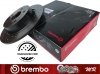 Tylne klocki + tarcze hamulcowe brembo XTRA 280mm Ford Kuga 2013-2016