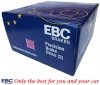 Tylna NAWIERCANA NACINANA tarcza hamulcowa EBC seria GD Ford Edge 2011-2014