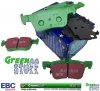 Klocki hamulcowe tylne EBC GreenStuff Lincoln Continental 2017-