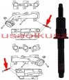 Śruba kolektora wydechowego - mocowanie osłony Dodge Dakota 3,7 V6