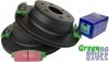 Tylne klocki GreenStuff + tarcze hamulcowe EBC seria PREMIUM GMC Yukon 2007-2020