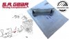 Prowadnica lewego łańcucha wałka rozrządu silnika Pontiac G8 3,6 V6 2008-2009