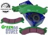 Przednie klocki GreenStuff + NAWIERCANE NACINANE tarcze hamulcowe EBC seria GD GMC Yukon XL 2500 2000-2013