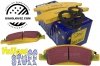 Przednie klocki YellowStuff + NACINANE tarcze hamulcowe 330mm EBC seria USR GMC Yukon 2009-2020