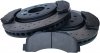 Przednie klocki + WIERCONE tarcze hamulcowe Ford Expedition 2010-2021