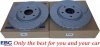 Przednie klocki GreenStuff + NAWIERCANE NACINANE tarcze hamulcowe 330mm EBC seria GD Volkswagen Routan 2012-