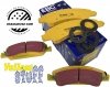 Przednie klocki YellowStuff + NAWIERCANE NACINANE tarcze hamulcowe 330mm EBC seria GD GMC Yukon 2009-