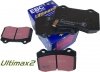 Tylne klocki Ultimax2 + tarcze hamulcowe 350mm EBC seria PREMIUM Dodge Magnum SRT-8 6,1 V8