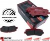 Tylne klocki RACE PERFORMANCE + tarcze hamulcowe 330mm DBA seria 4000 T3 Ford Mustang 2015-