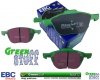Przednie klocki GreenStuff + NACINANE tarcze hamulcowe 300mm EBC seria BSD Ford Escape FWD 2013-2019