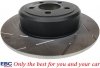 Tylne klocki Ultimax2 + NACINANE NIE WENTYLOWANE tarcze hamulcowe EBC seria GD Chrysler 300C RWD V6
