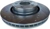 Przednie klocki Z26 + WIERCONE tarcze hamulcowe 320mm POWERSTOP Ford Mustang 2015-