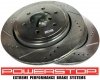 Tylne klocki Z36 + WIERCONE tarcze hamulcowe 6 szpilek automatyczny ręczny POWERSTOP Ford F-150 F150 2015-2017