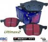 Przednie klocki Ultimax2 + tarcze hamulcowe 300mm EBC seria Premium Ford Escape FWD 2013-2019