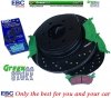 Tylne klocki GreenStuff + NAWIERCANE NACINANE tarcze hamulcowe 348mm EBC seria GD manualny postojowy Ford F-150 F150 2012-