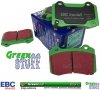 Tylne klocki GreenStuff + NAWIERCANE NACINANE tarcze hamulcowe 350mm EBC seria GD Dodge Magnum SRT-8 6,1 V8