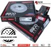 Przednie klocki RACE PERFORMANCE + dwuczęściowe pływające tarcze hamulcowe DBA seria 5000 T3 Ford Mustang 5,0 V8 2015-